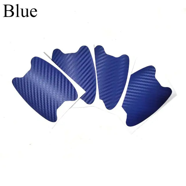 Carbon Fiber Car Door Handle Films Anti-Scratch Sticker