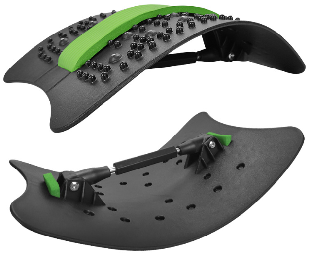 Freely Adjustable Back Stretch Equipment Massager