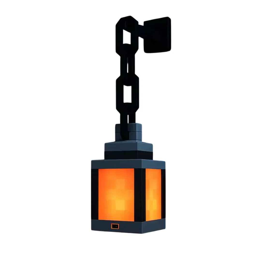 Pixelated Lantern Night Light