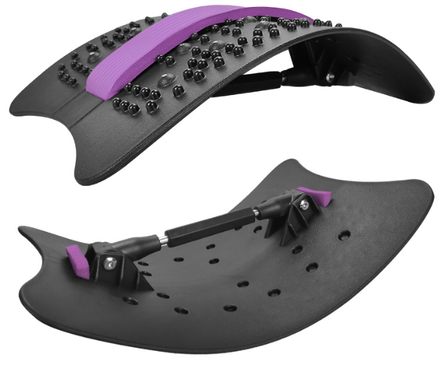 Freely Adjustable Back Stretch Equipment Massager