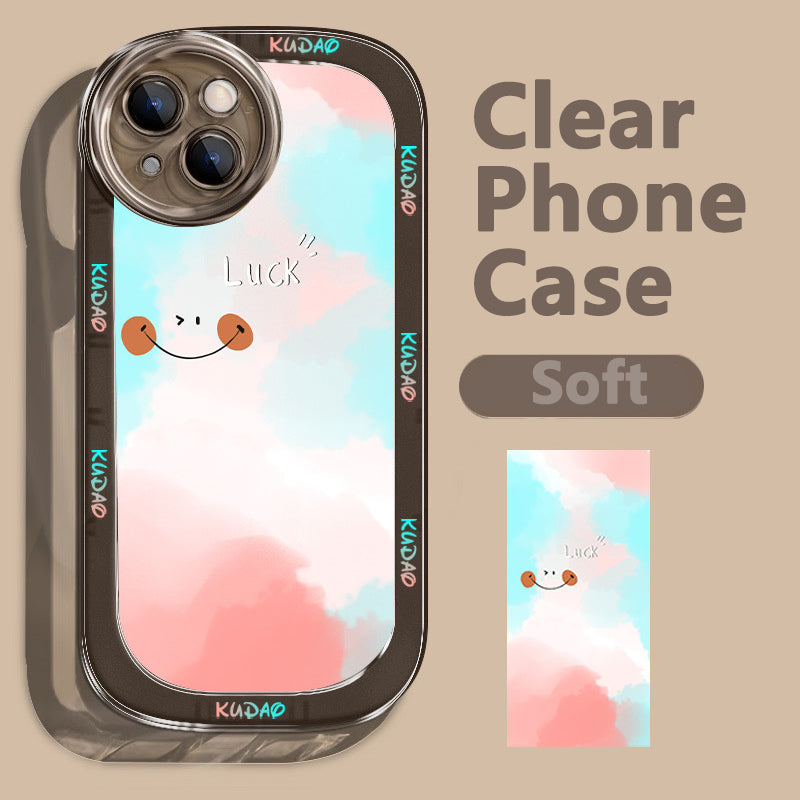 Smiley Face phone case For iPhone- Assorted