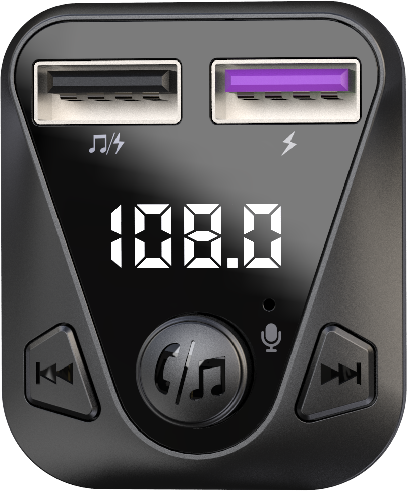 CAR BLUETOOTH 5.3 FM TRANSMITTER – IMPORT DIRECT FROM CHINA | DUAL USB FAST CHARGING MP3 PLAYER