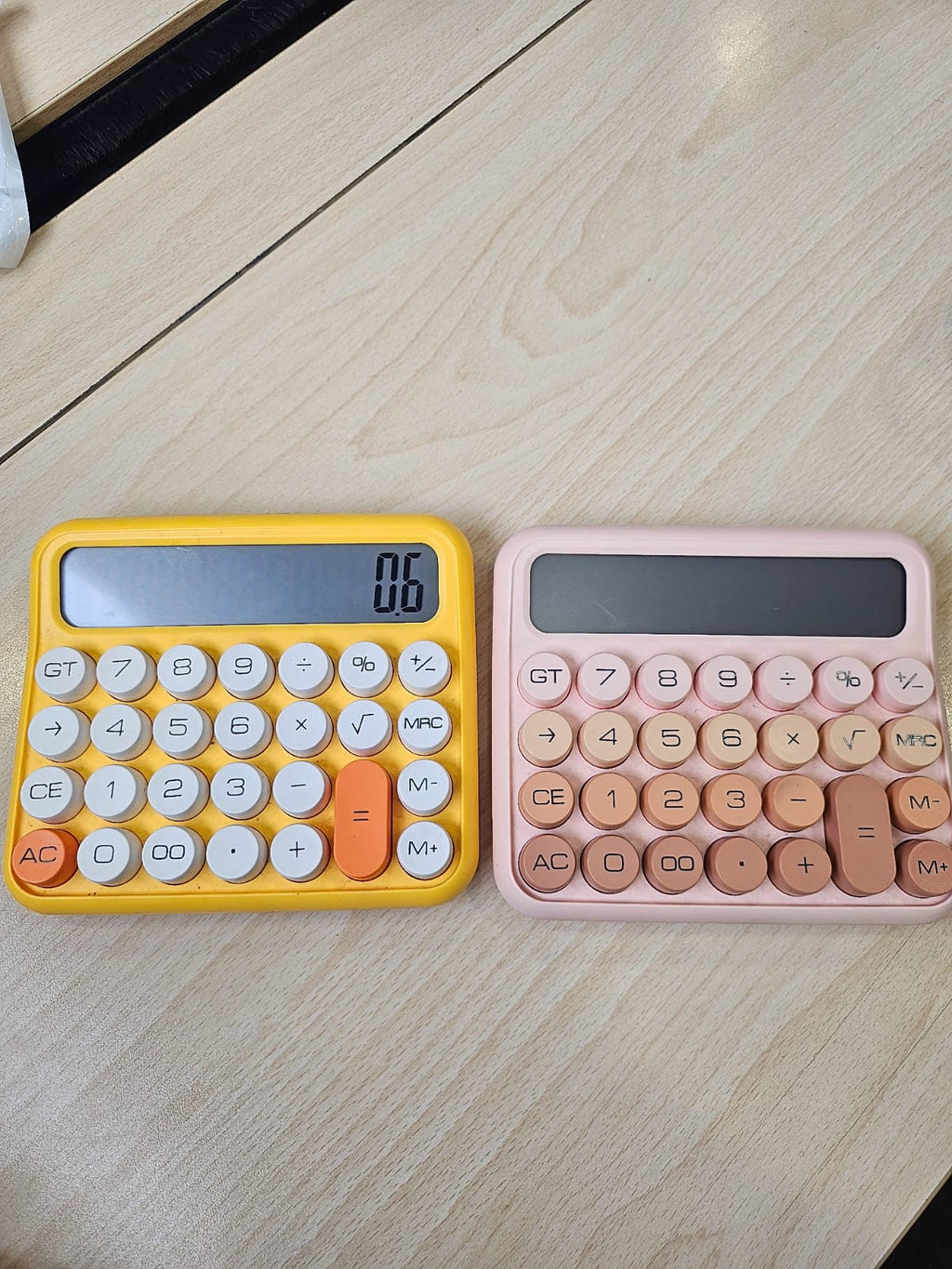 Calculator with Mechanical Keys