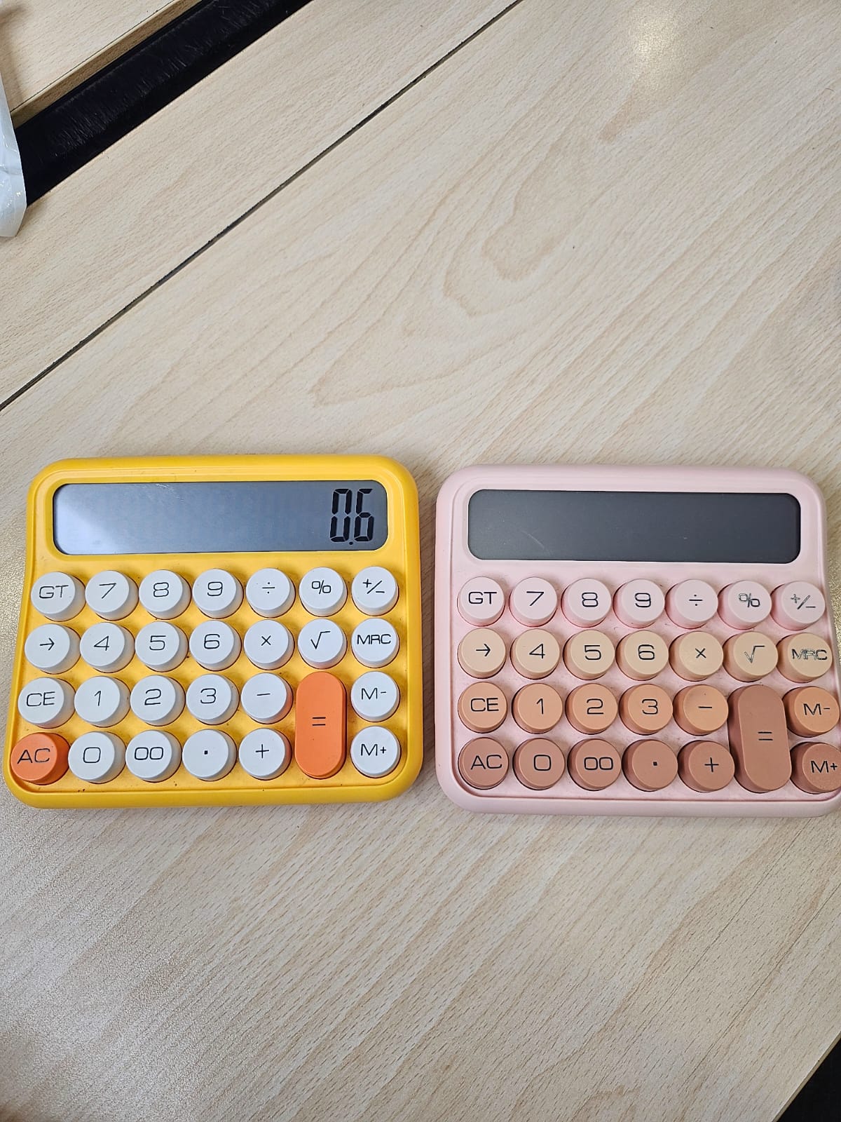 Calculator with Mechanical Keys