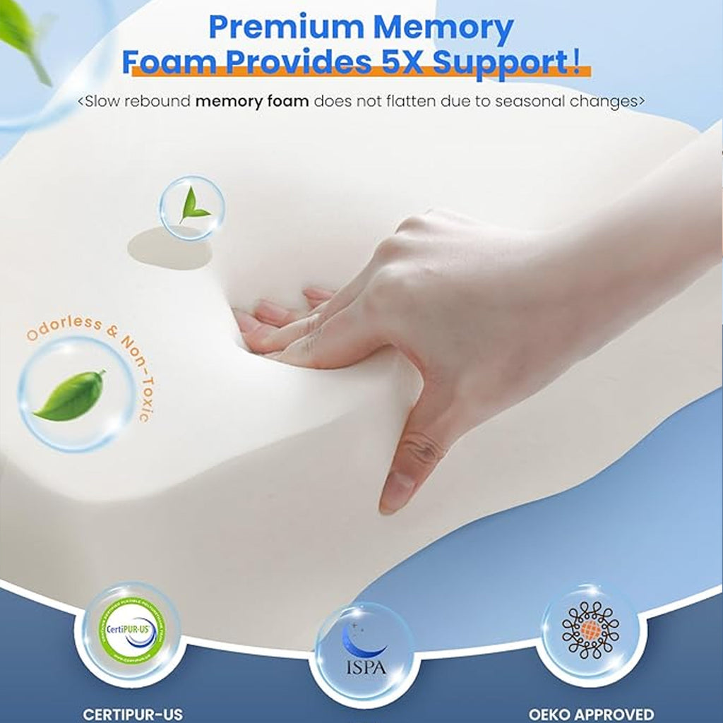 High-Density Neck Support Cervical Pillow