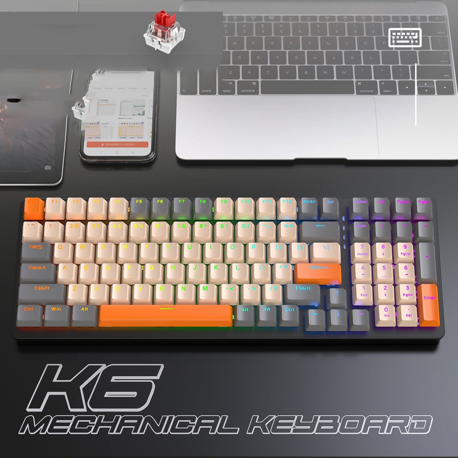 Mechanical Wireless Keyboard