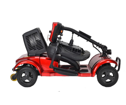 Electric Handicapped Scooter – Foldable Mobility Scooter for Seniors & Disabled | Long Battery, Comfort Ride