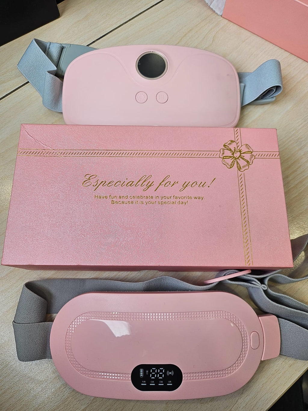 Electric Heating Abdomen Massage Hot Compress