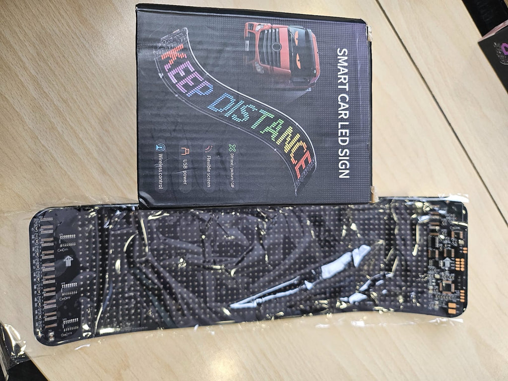 Flexible LED Car Display Screen