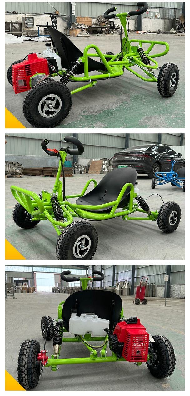 Electric Go Kart – High-Speed Racing Kart with Adjustable Seat & Dual Brakes | Kids & Adults Ride-On Vehicle