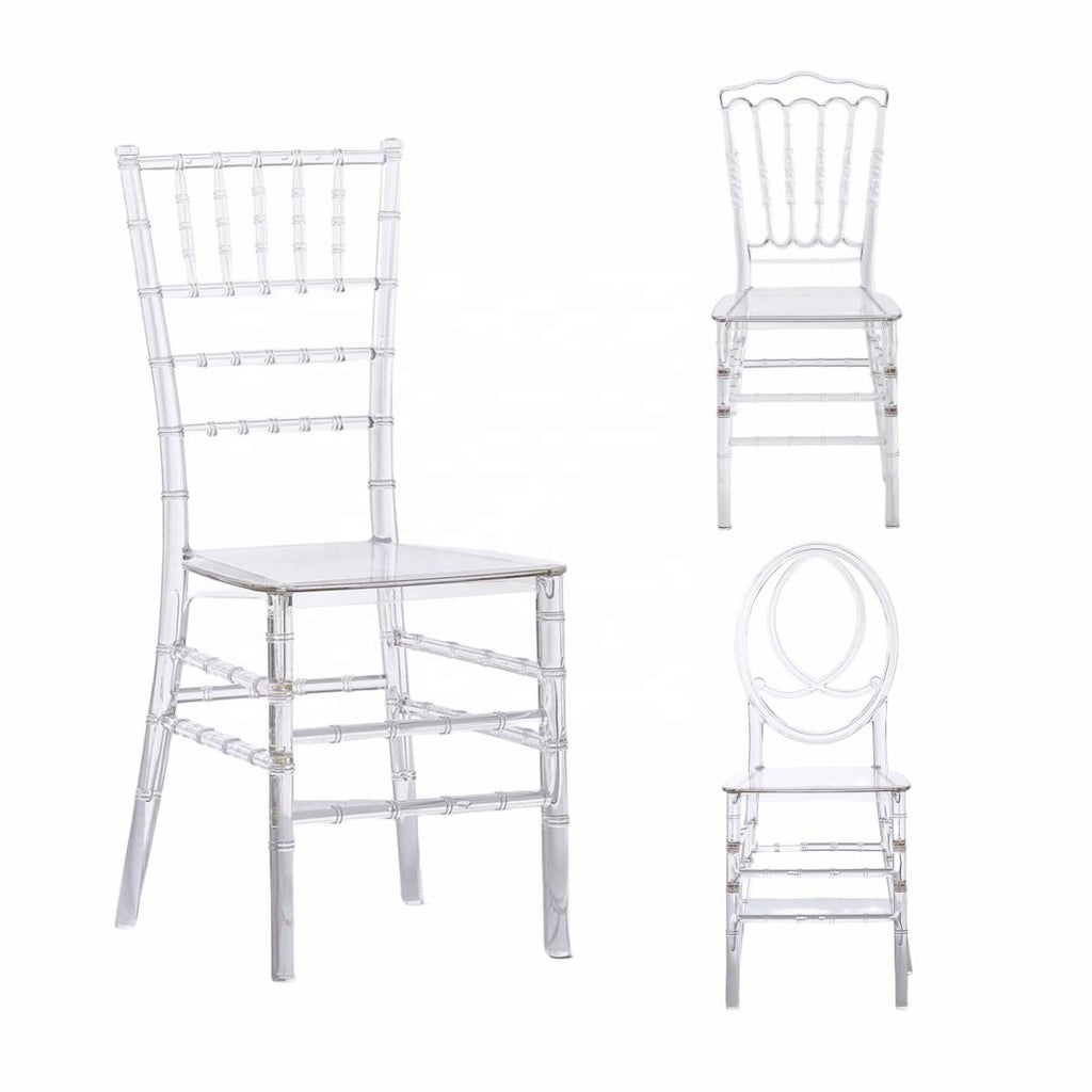 White Gold Tiffany Chair with Cushion