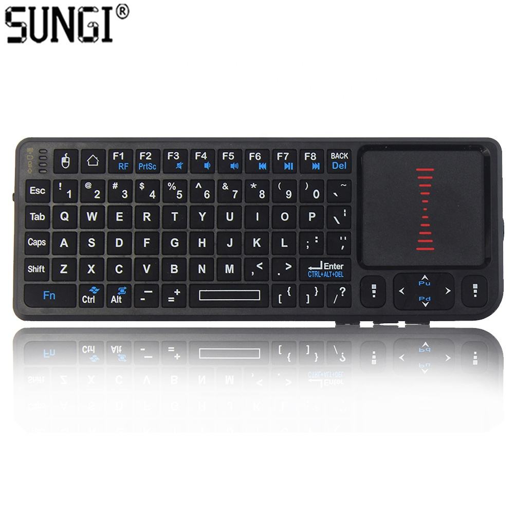 Keyboard with Laser Pointer & Touchpad Foldable Wireless