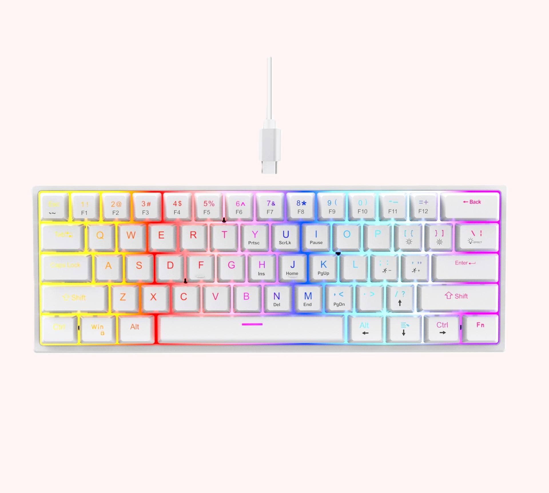 Keyboard with Laser Pointer & Touchpad Foldable Wireless