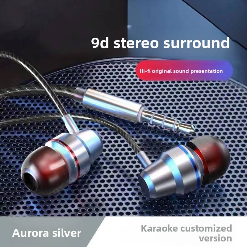 Metal Wired Earphones | Type-C & 3.5mm In-Ear Headphones