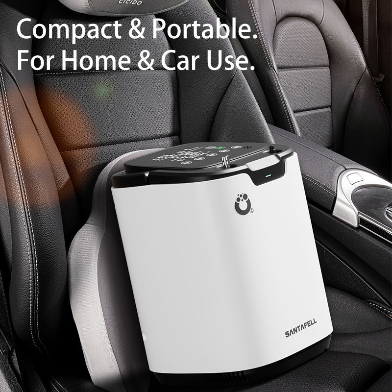 Portable Oxygen Concentrator – 5L/10L Medical Oxygen Machine for Home & Hospital Use | Low Noise & Energy Efficient