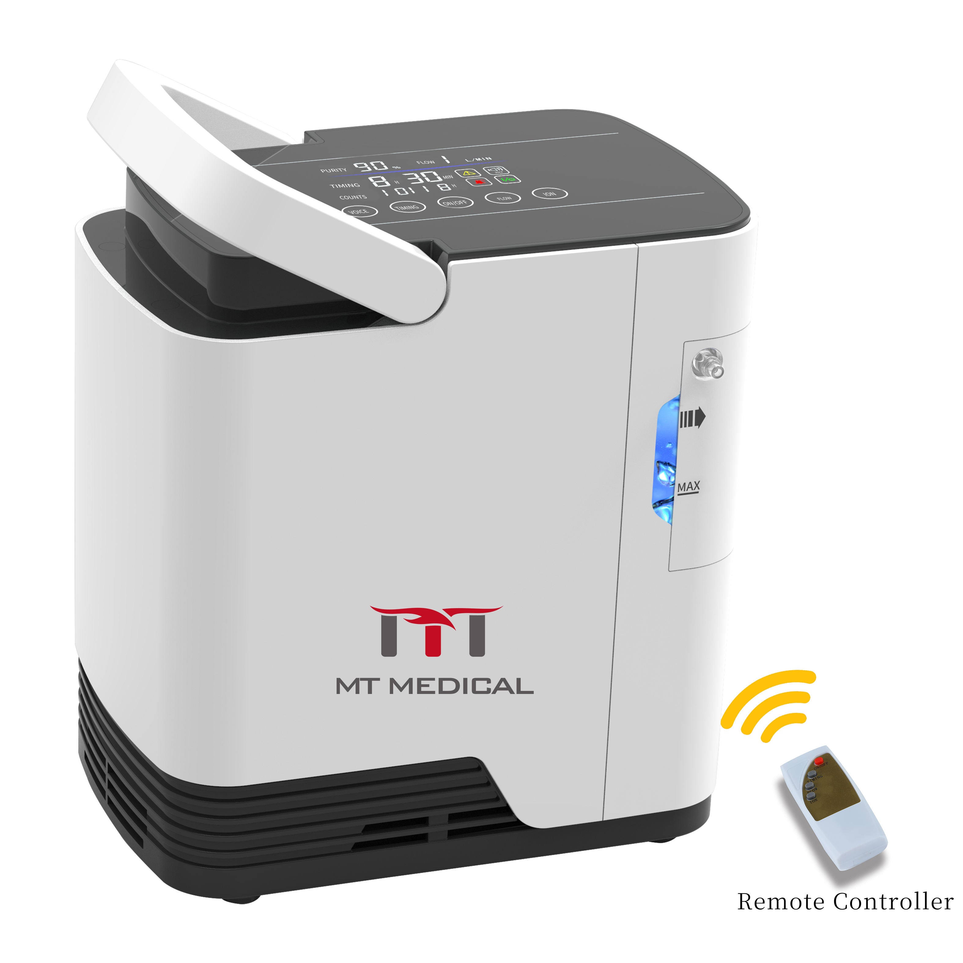 Portable Oxygen Concentrator – 5L/10L Medical Oxygen Machine for Home & Hospital Use | Low Noise & Energy Efficient