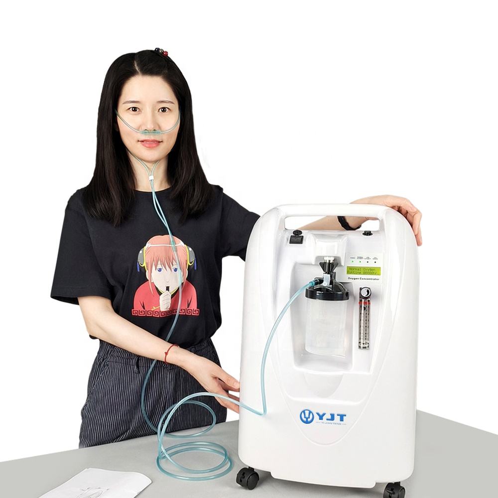 Portable Oxygen Concentrator – 5L/10L Medical Oxygen Machine for Home & Hospital Use | Low Noise & Energy Efficient