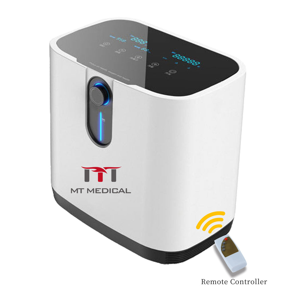 Portable Oxygen Concentrator – 5L/10L Medical Oxygen Machine for Home & Hospital Use | Low Noise & Energy Efficient