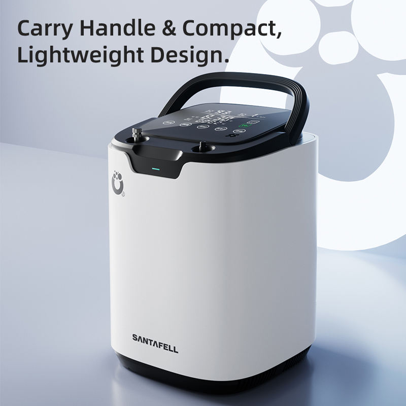 Portable Oxygen Concentrator – 5L/10L Medical Oxygen Machine for Home & Hospital Use | Low Noise & Energy Efficient