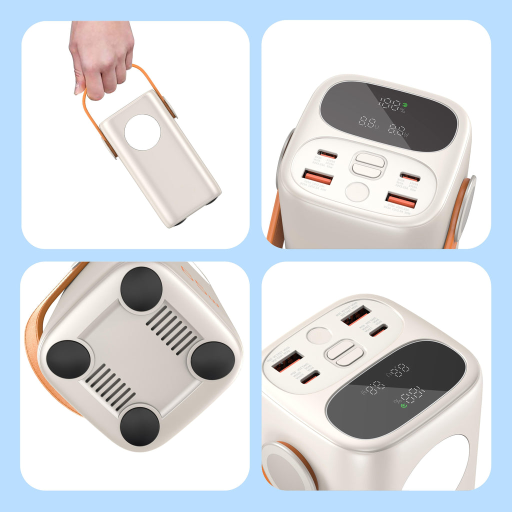 Power Bank 10000mAh | Fast Charging Portable Battery with Dual USB & LED Display