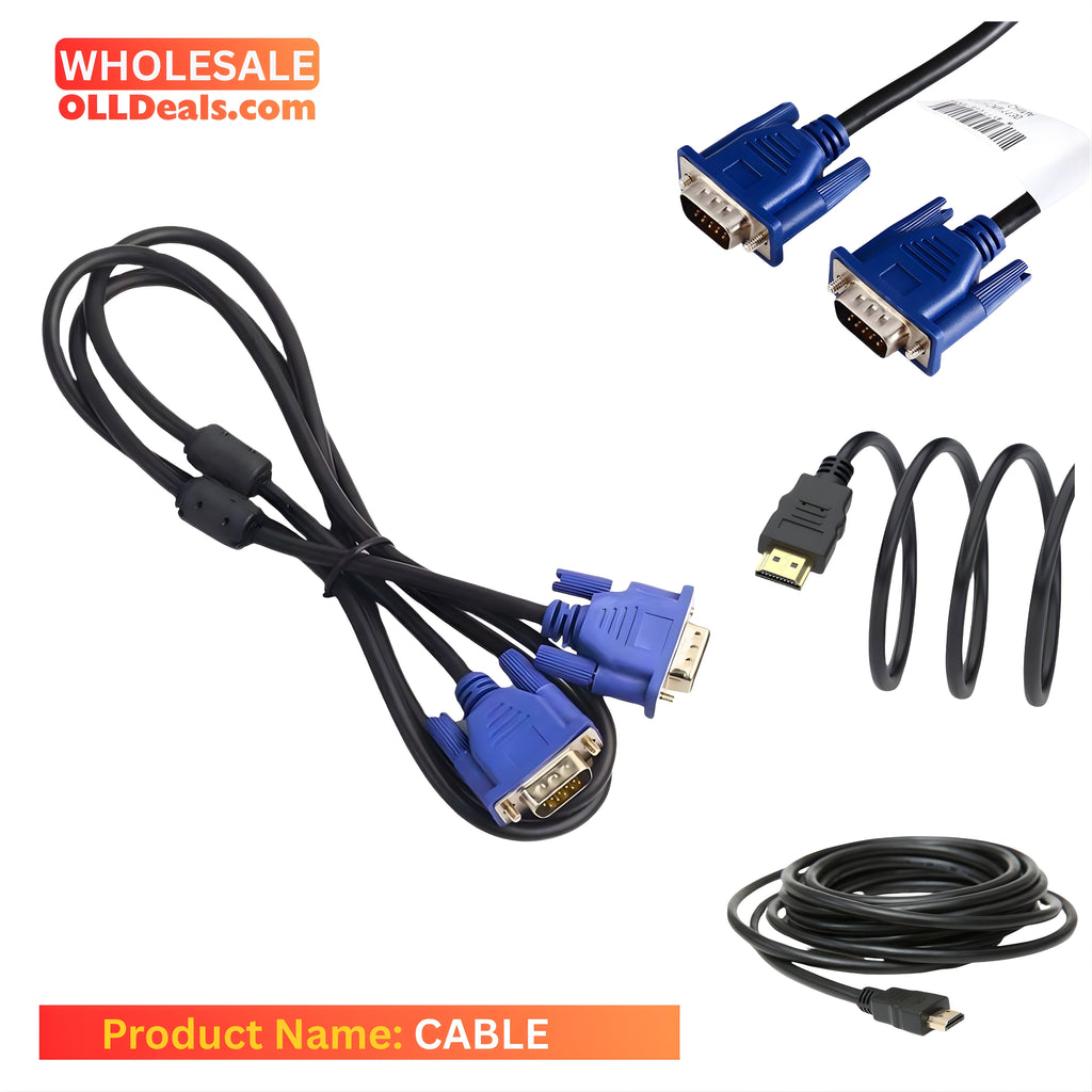 Cable (1.5m, Male-to-Male) – Import Direct from China | Private Label Ready