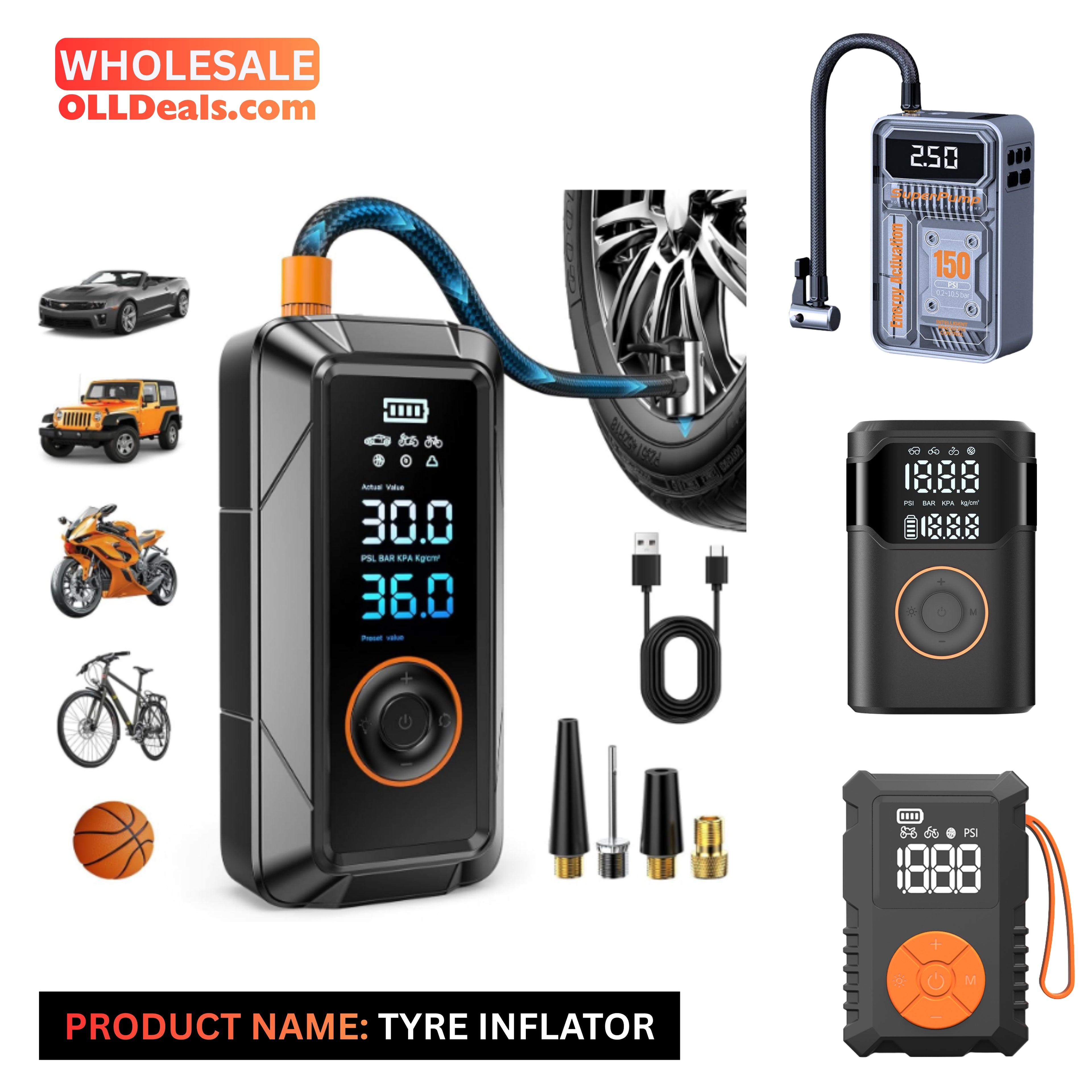 TYRE INFLATOR – IMPORT DIRECT FROM CHINA | PORTABLE AIR COMPRESSOR FOR INDIAN AUTOMOTIVE MARKET