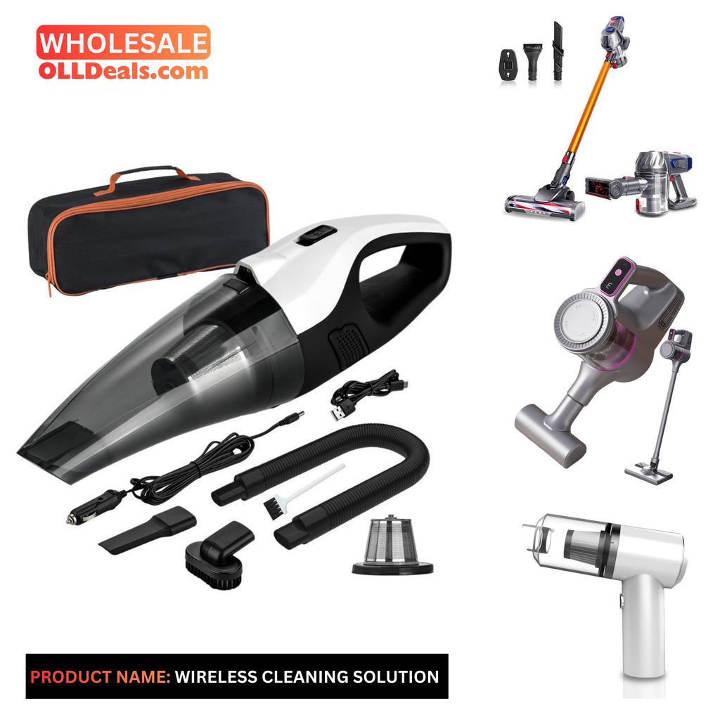 LIGHT WEIGHT WIRELESS CLEANING SOLUTION FOR CARS & HOMES
