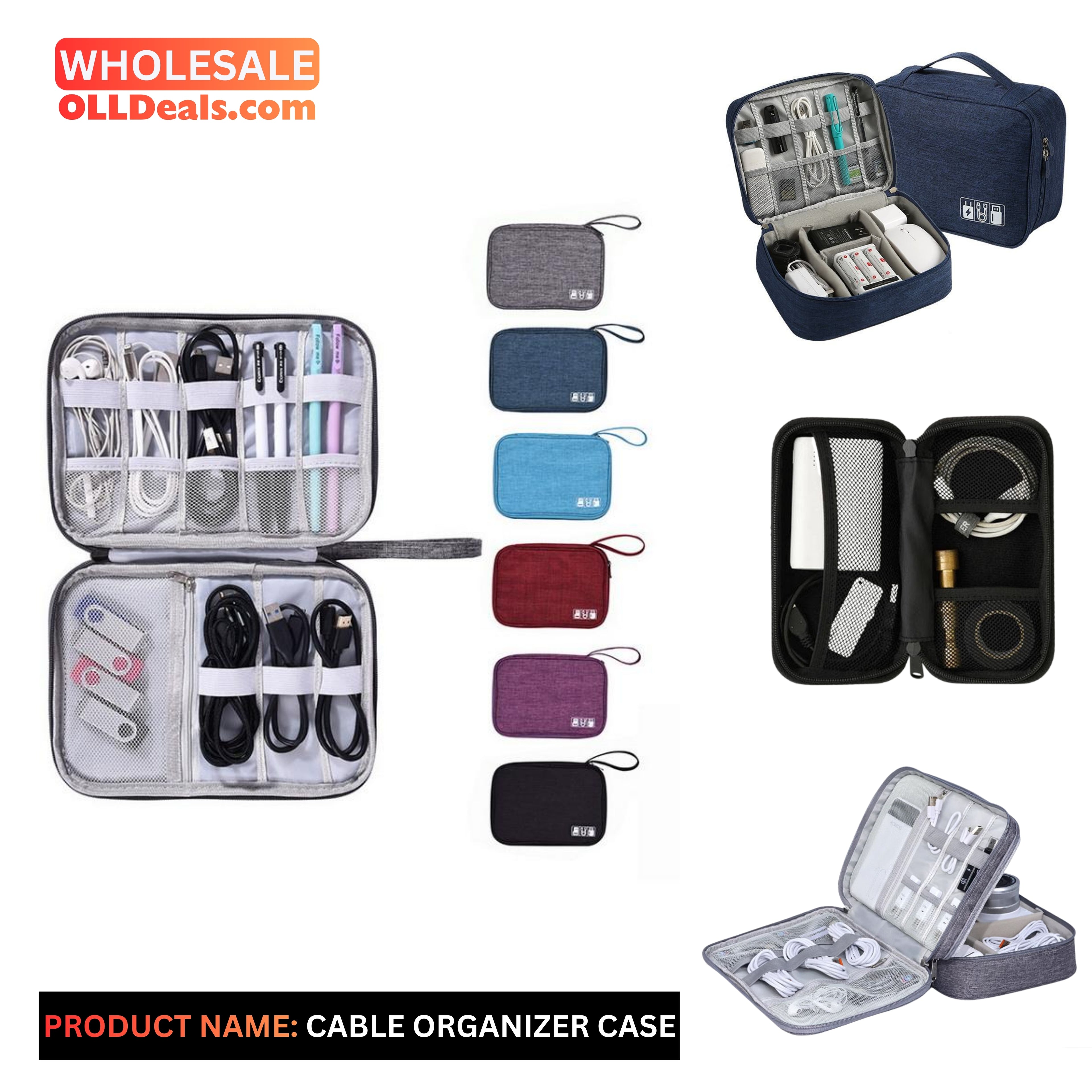 CABLE ORGANIZER CASE – IMPORT DIRECT FROM CHINA | SMALL DIGITAL ACCESSORY STORAGE