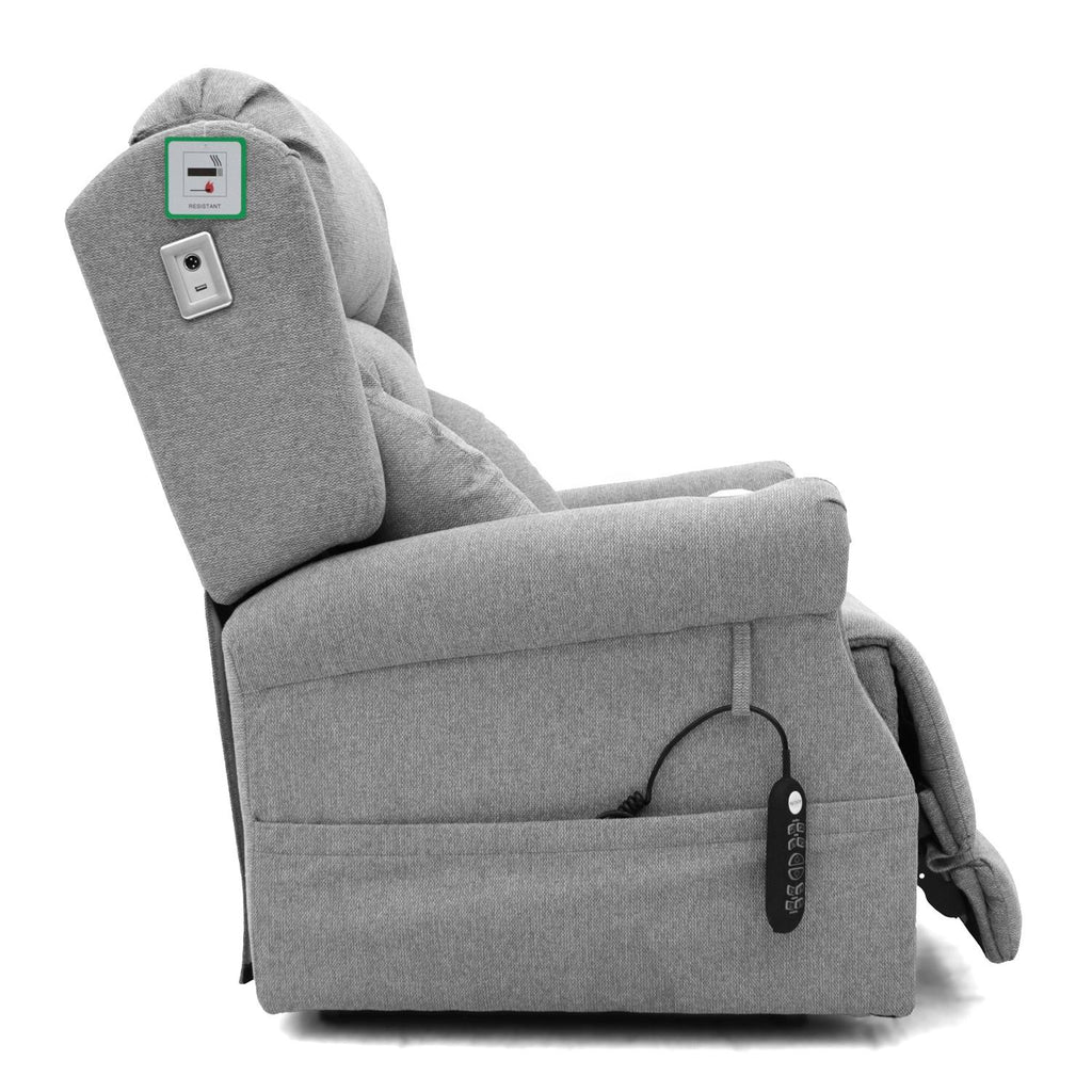 Premium Recliner Chair – Manual Reclining Sofa with Footrest & Soft Cushion | Modern Design for Living Room & Office