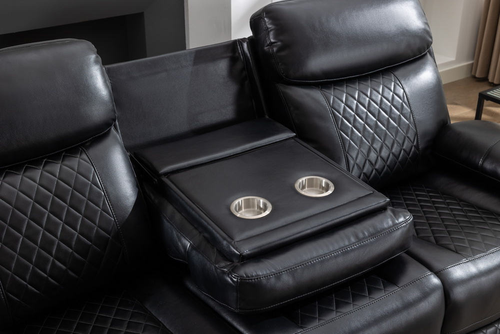 Premium Recliner Chair – Manual Reclining Sofa with Footrest & Soft Cushion | Modern Design for Living Room & Office