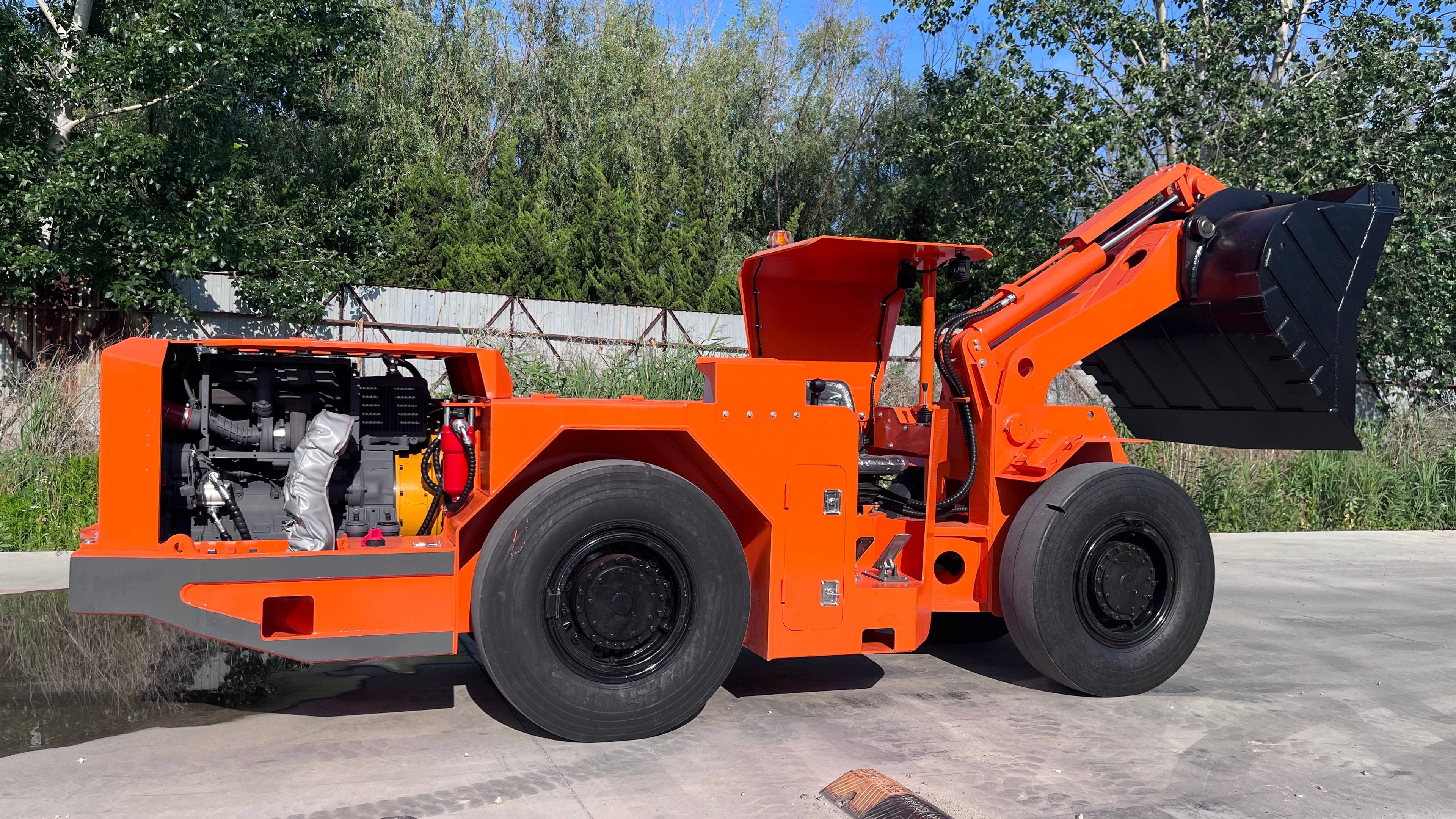 Scoop Tram Loader | 3.5m³ Underground LHD Mining Loader with Hydraulic System