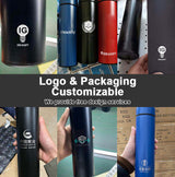 Smart Water Bottle – Stainless Steel Thermal Flask with LED Temperature Display | Hot & Cold Vacuum Insulated Bottle