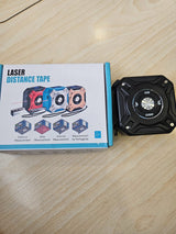 High-Precision Infrared Distance Measuring Tape with Digital Display | Portable Electronic Laser Measure for Engineering & Surveying