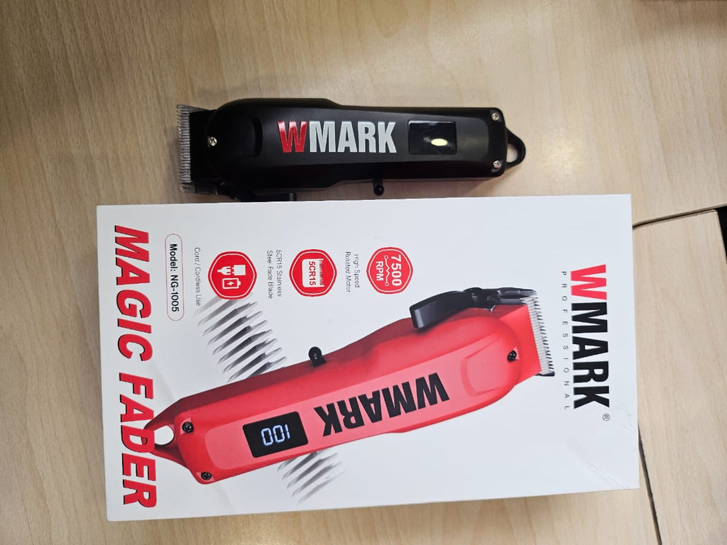 WMARK NG-1005 Electric Hair Clipper | Rechargeable Professional Salon Clipper for Grooming & Cross-Border E-Commerce