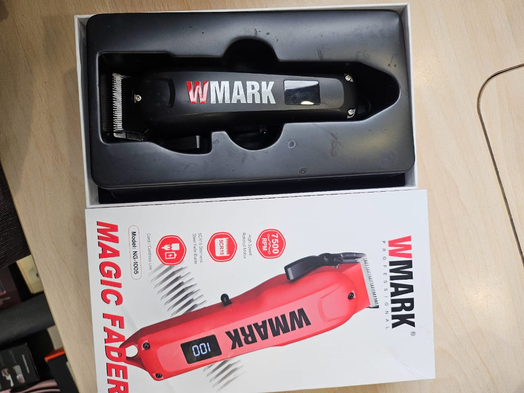 WMARK NG-1005 Electric Hair Clipper | Rechargeable Professional Salon Clipper for Grooming & Cross-Border E-Commerce