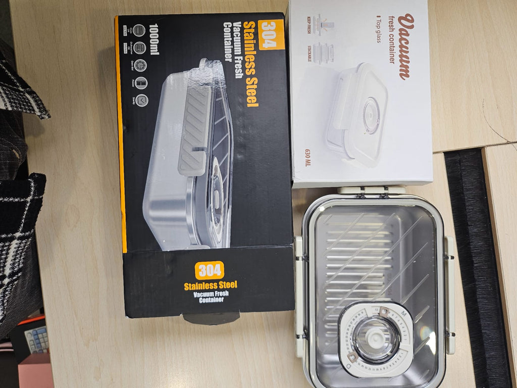 304 Stainless Steel Food Storage Container | Large-Capacity Airtight Kitchen Storage Box for Home & Commercial Use