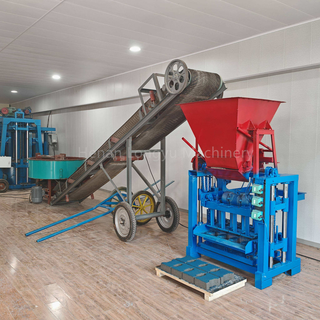 Automatic Brick Making Machine with Hydraulic Press | High-Performance Concrete Block Maker for Construction & Industrial Use