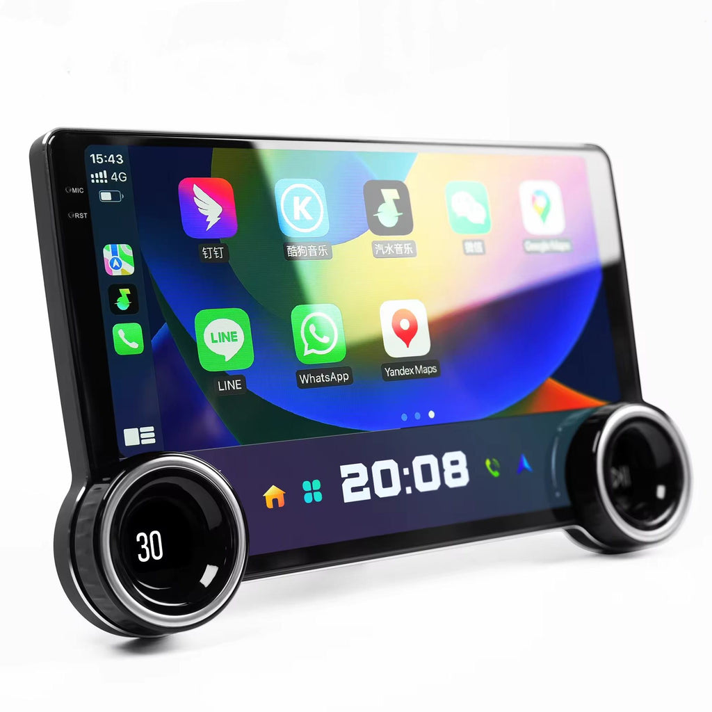 Car Monitor with HD Display & Rear View Camera Support | 7-Inch Touchscreen Dashboard Monitor for Parking & Entertainment