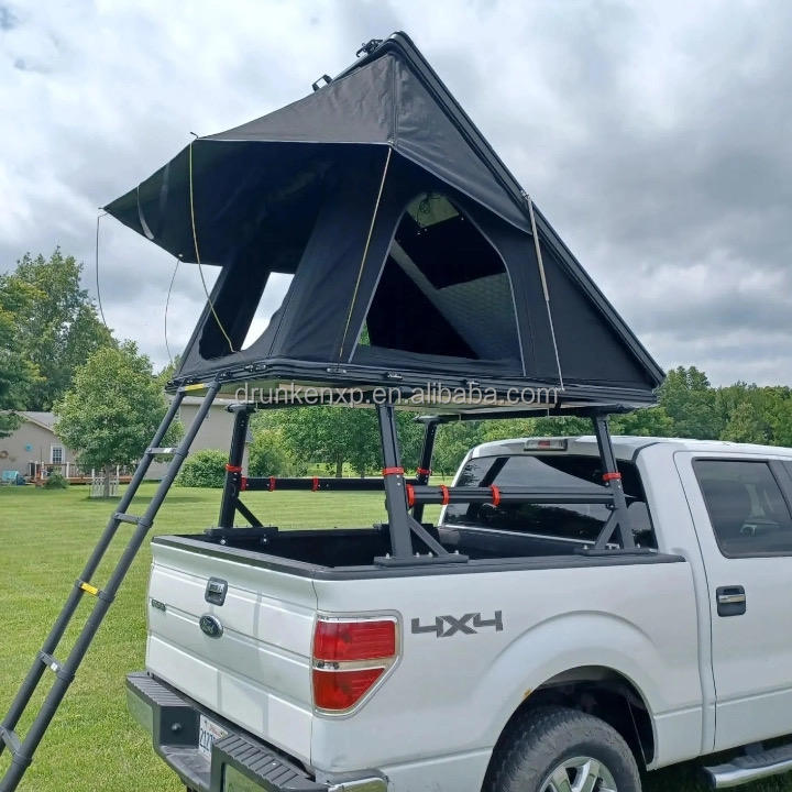 Car Rooftop Tent for SUV & 4x4 | Waterproof Camping Tent with Ladder & Mattress | Quick Setup Outdoor Overland Shelter