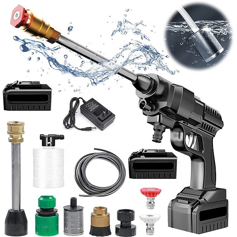 High-Pressure Car Washer with Powerful Motor & Adjustable Nozzle | Portable Water Cleaning Machine for Home & Vehicle Wash