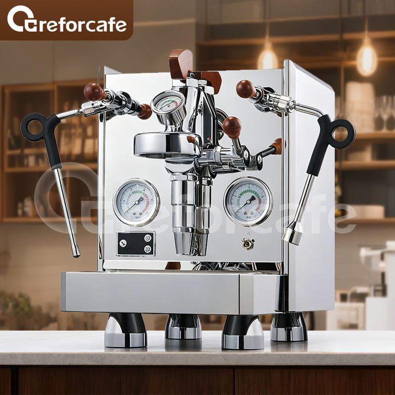 Automatic Coffee Machine with Milk Frother & One-Touch Brewing | Espresso & Cappuccino Maker for Home & Office