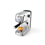 Automatic Coffee Machine with Milk Frother & One-Touch Brewing | Espresso & Cappuccino Maker for Home & Office