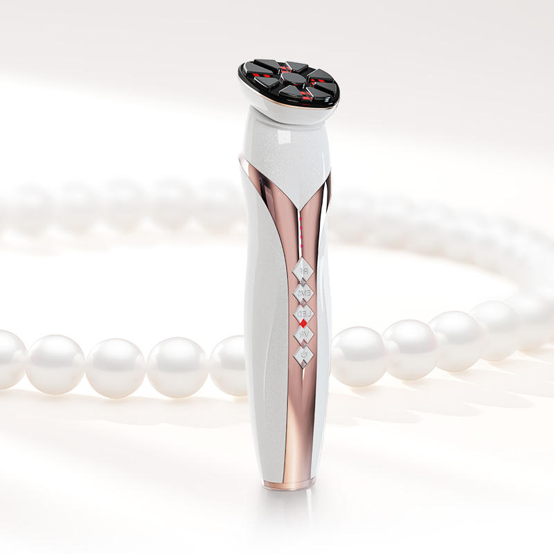 Rechargeable Face Massager Roller with Vibration & LED Therapy | 3-in-1 Facial Lifting & Skin Tightening Device