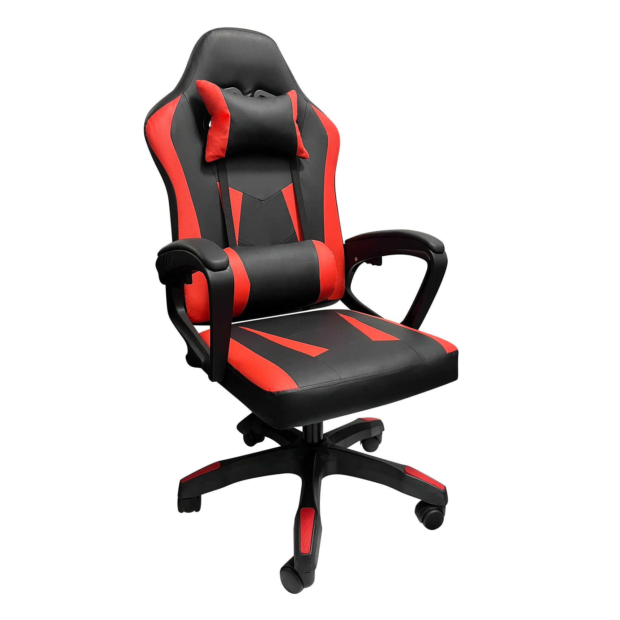 Ergonomic Gaming Chair with Footrest & Lumbar Support | Adjustable Reclining Office Chair with Headrest & 360° Swivel