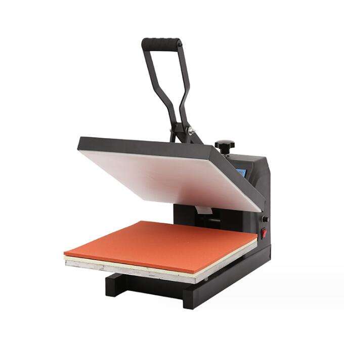 Heat Press Machine for T-Shirt Printing | Digital Clamshell Sublimation Press with LCD Display & Adjustable Temperature Control