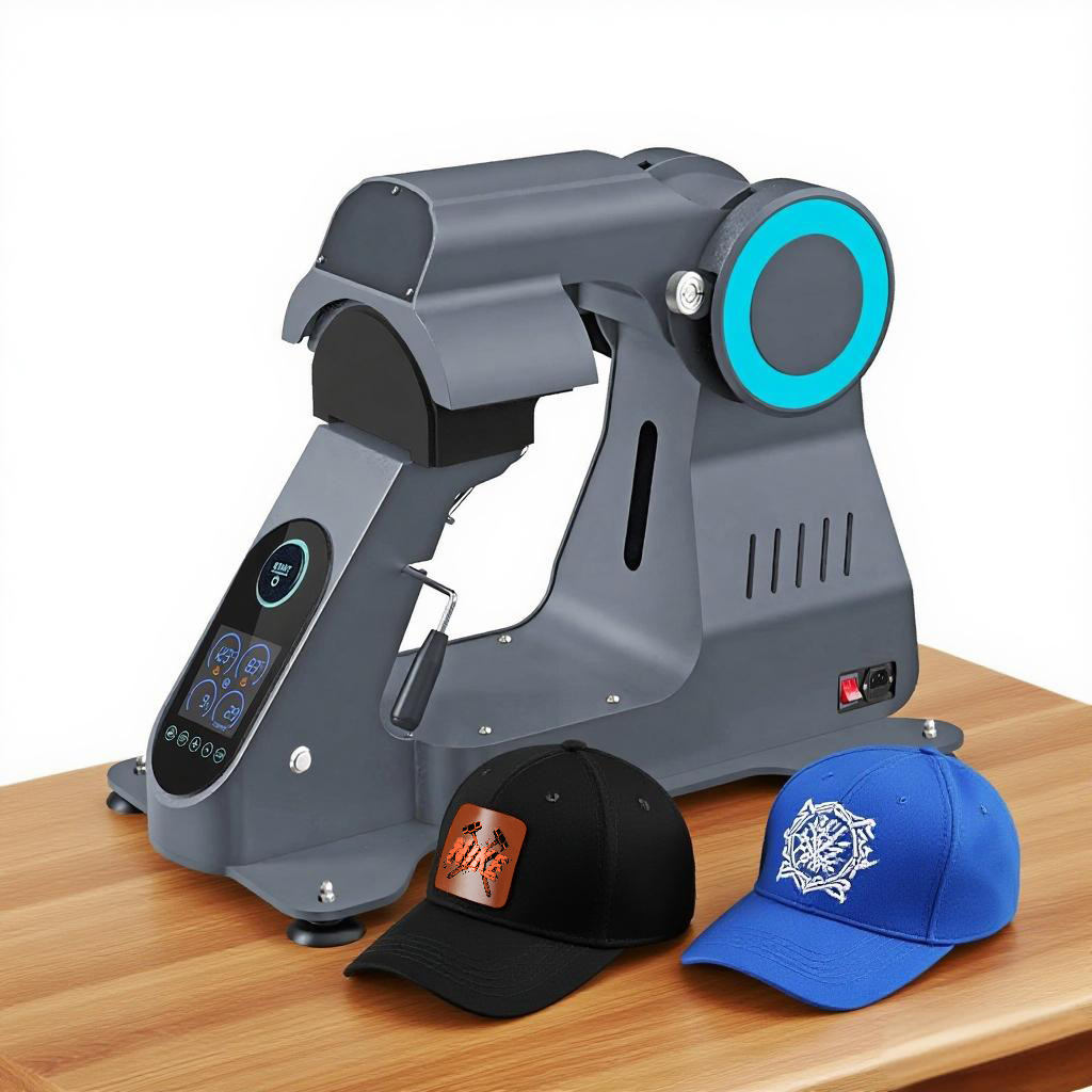 Heat Press Machine for T-Shirt Printing | Digital Clamshell Sublimation Press with LCD Display & Adjustable Temperature Control