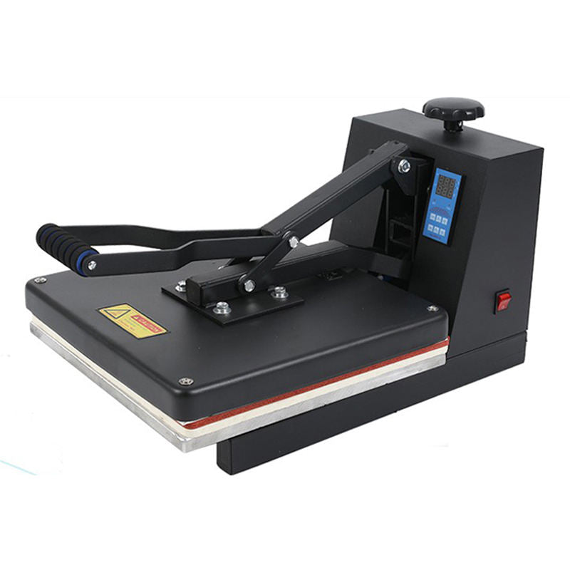 Heat Press Machine for T-Shirt Printing | Digital Clamshell Sublimation Press with LCD Display & Adjustable Temperature Control