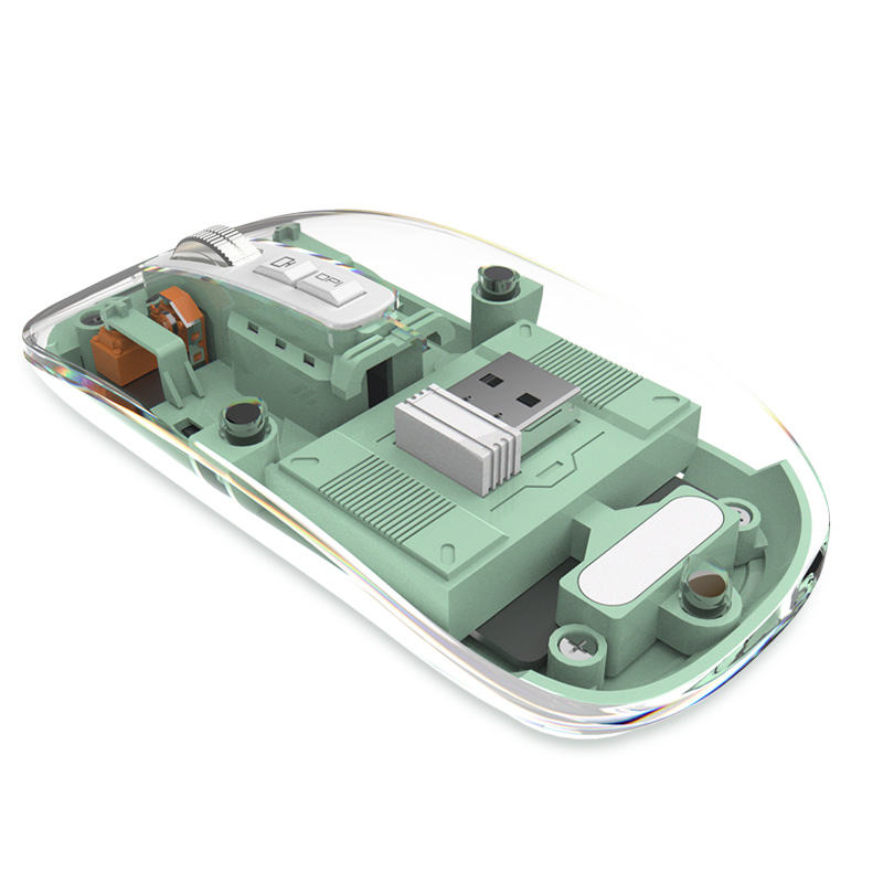 Wireless Mouse with Silent Click & Adjustable DPI | Rechargeable Bluetooth Mouse for Laptop & PC