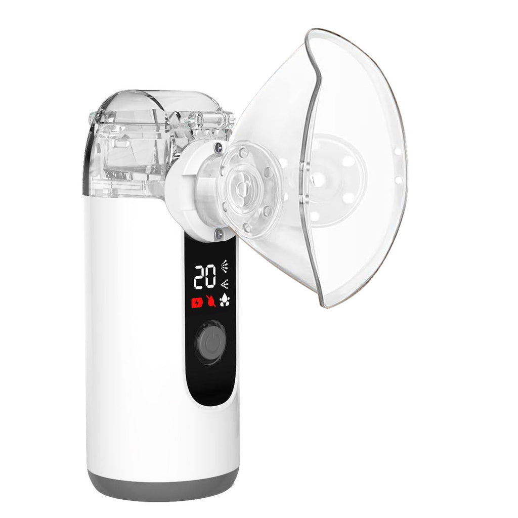 Portable Nebulizer Machine for Adults & Kids | Compressor Steam Inhaler for Asthma, Cold & Respiratory Relief