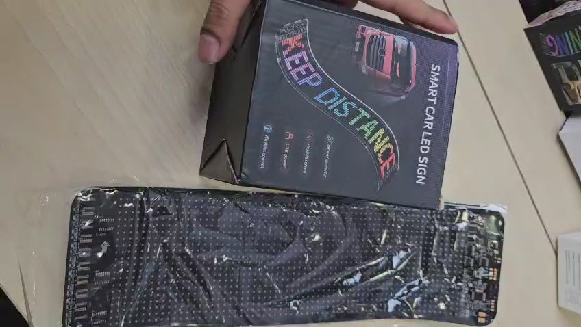 Flexible LED Car Display Screen